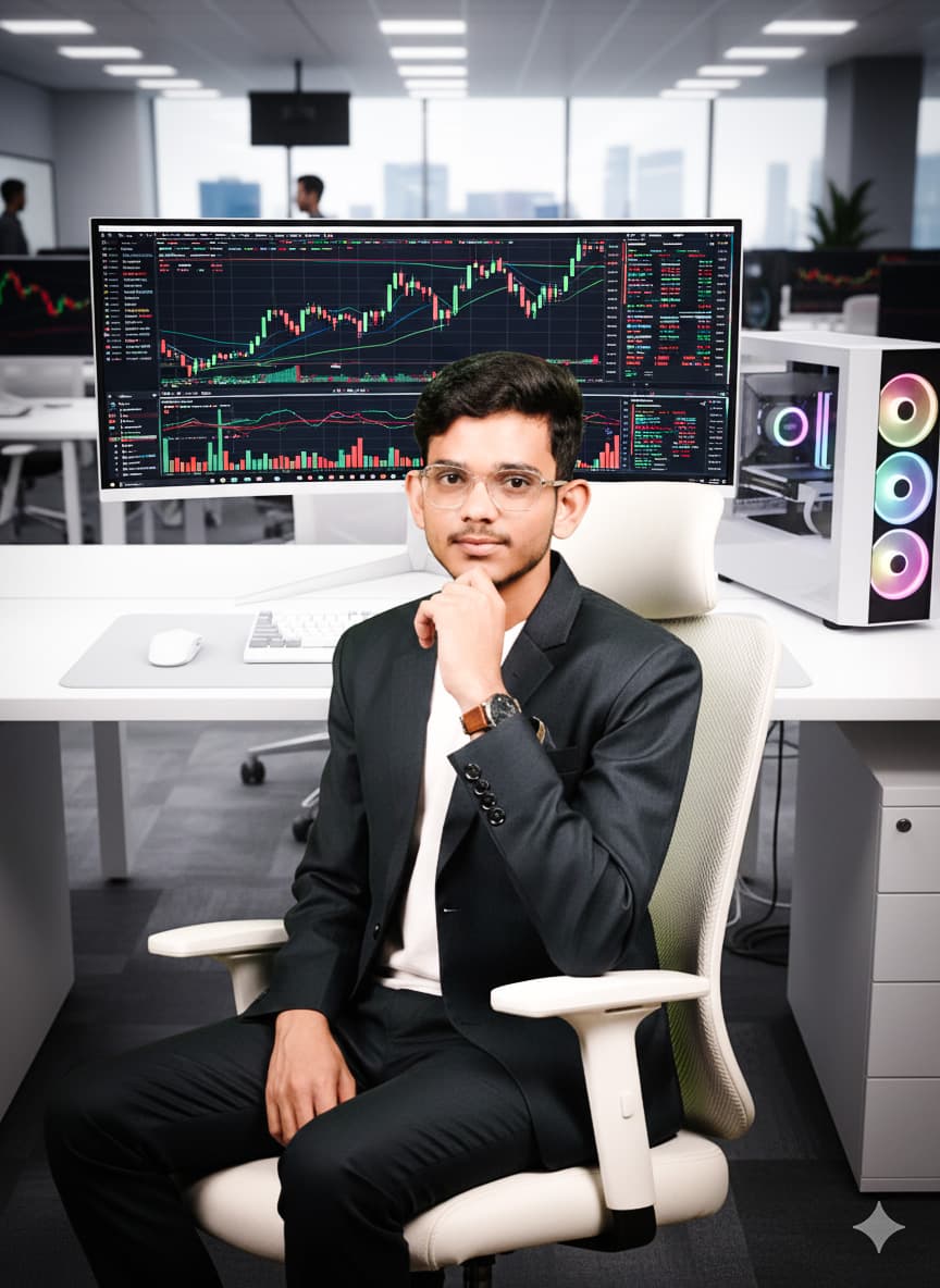 Stock Trading Illustration